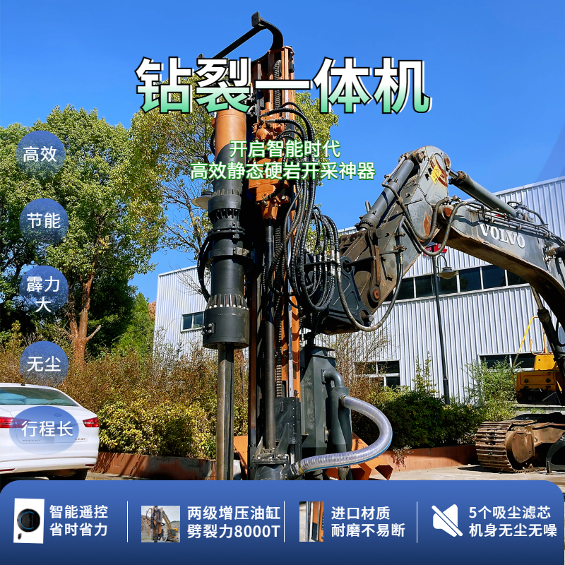 巖石鉆裂機、鉆劈機未來發(fā)展走向如何？